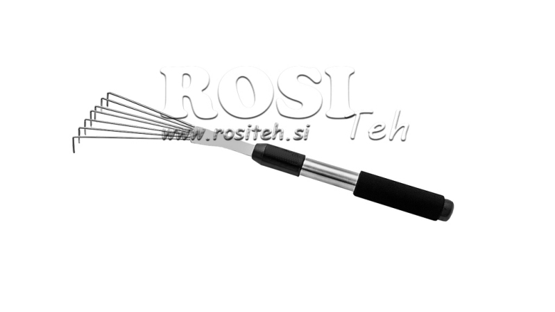 MALÝ HRABLOVÝ NÁSTROJ S HLINÍKOVOU RÚČKOU