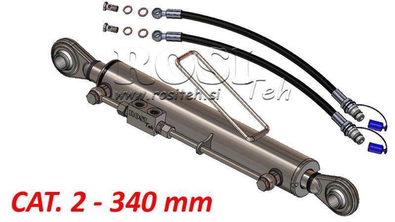 HYDRAULISCHER STANDARD OBERLENKER - CAT. 2 - 63/35-340 (45-95 HP) (25,4/25,4 mm)