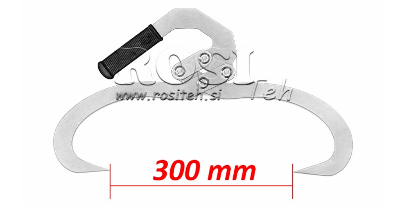 HANDZANGEN FÜR FORSTWESEN GRIPPER HD30 (300 mm) - VERZINKT