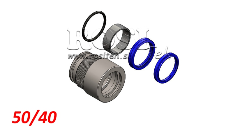 HÜDROSILINDRI TIHENDIKOMPLEKT MONO 50/40