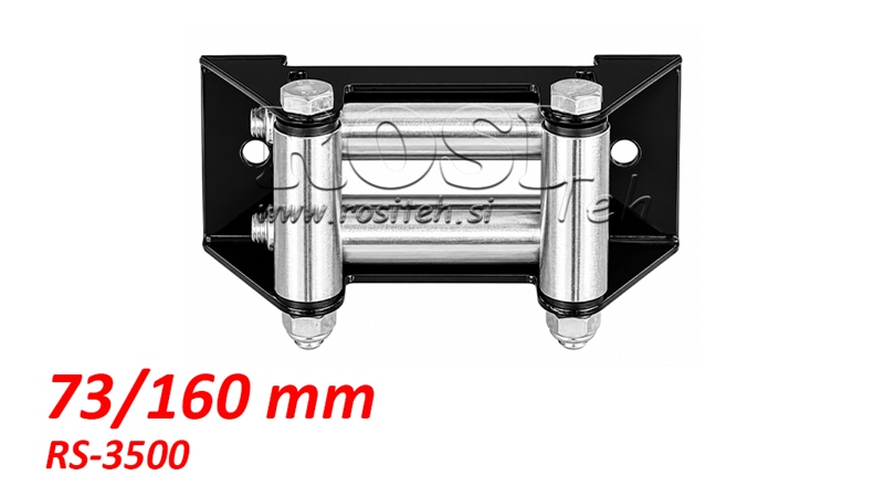 ROLLENFENSTER FÜR STAHLSEIL (RS-3500) - 73 x 160 mm