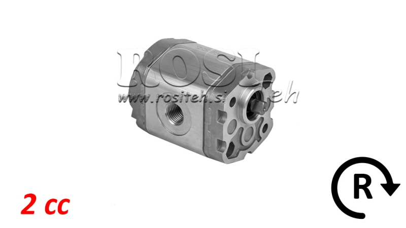 HYDRAULIKPUMPE 00C2X033 GR.0 - 2cc - RECHTS