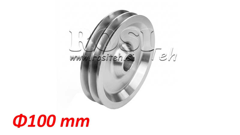 RIEMENSCHEIBE 2x17 Φ100/35mm