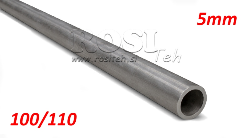 TUBO LAPPATO H9 PER CILINDRO IDRAULICO 100/110 - 5mm (1000mm)
