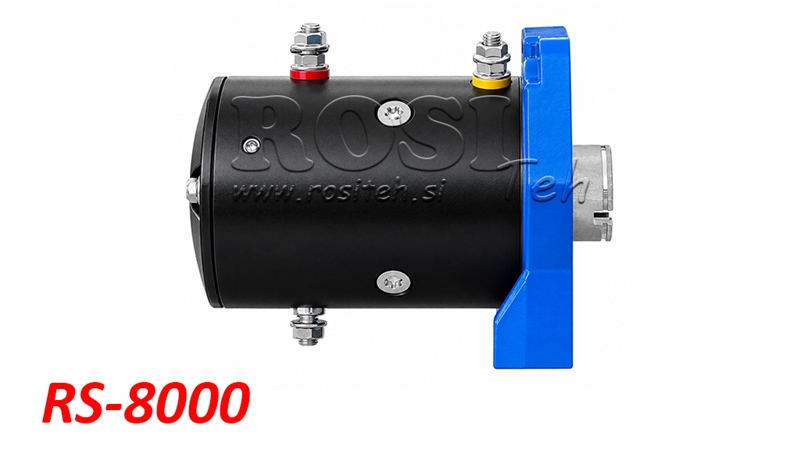 12 V ELEKTROMOTOR FÜR SEILWINDE RS-8000