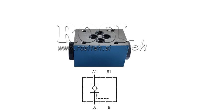 RÜCKSCHLAGVENTIL CETOP 3 (A)