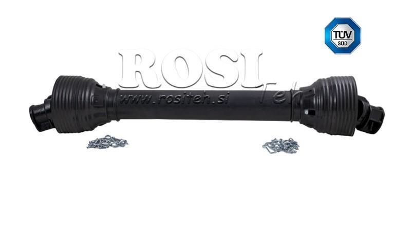 CE HOMOLOGIERTE KARDANWELLE Profi-Linie KAT.2 Länge 1000m