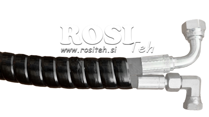 PVC PROTECTIVE SPIRAL 27 X 32 FOR HYDRAULIC HOSE 5/8-1 INCH