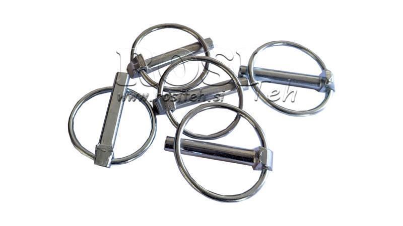 ENSEMBLE DE CLIPS DE SÉCURITÉ RONDS fi 11.0 mm (5 pcs)