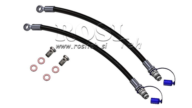 HYDRAULIC HOSE FOR TOP LINK COMPLETE