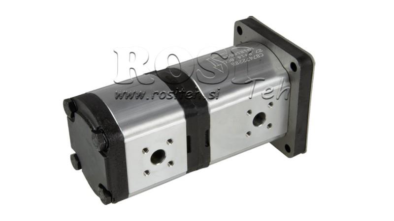 HYDRAULIC PUMP TRACTOR - OEM 87472285 - CNH SERIES T4 26 15 cc LEFT