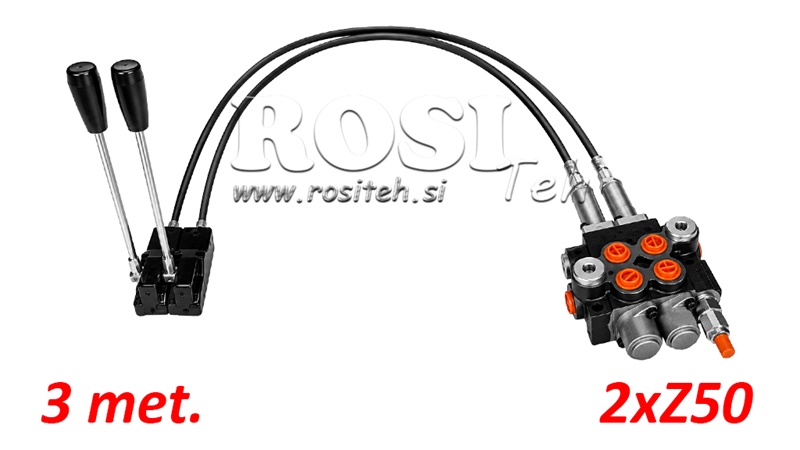 KIT 2xZ50 + JOYSTICK 1 POSITION L3000
