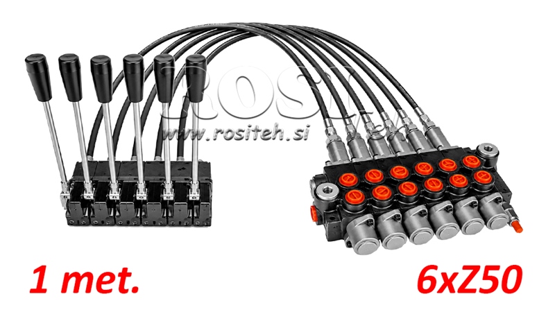KIT 6xZ80 + JOYSTICK 1 POSITION L1000