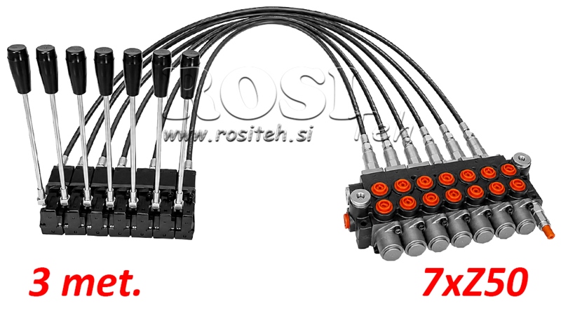 KIT 7xZ50 + JOYSTICK 1 POSITION L3000
