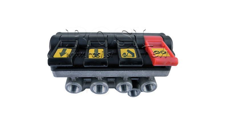 CONTRÔLEUR PNEUMATIQUE 4 VOIES