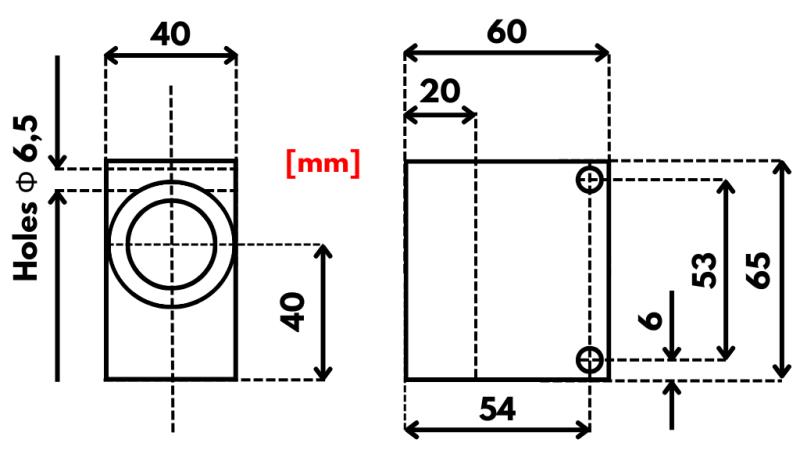 CARCAÇA PARA VÁLVULA HIDRÁULICA DE 2 VIAS REXROTH 1/2 70-LIT