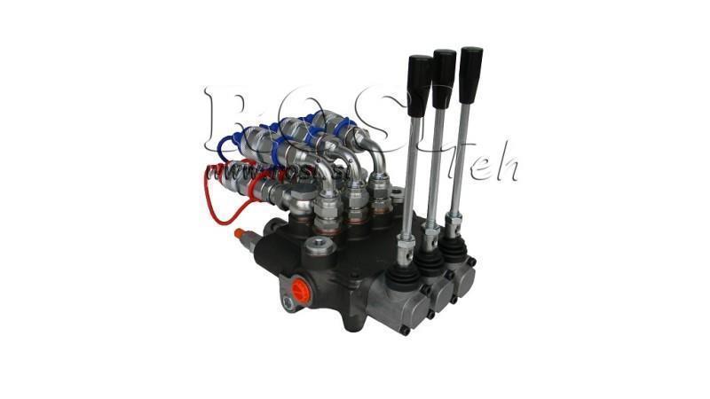Hidraulikus szelep 3xP80 tágulás