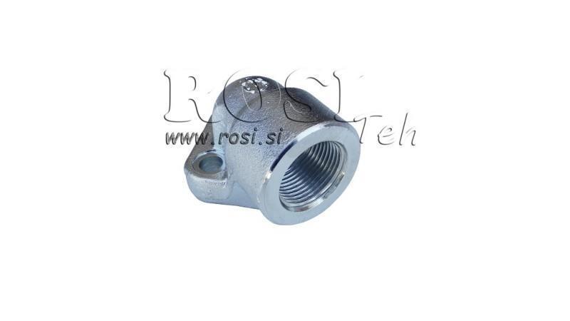 RØRFORBINDELSE 1 - VINKELFLANGE fi 50