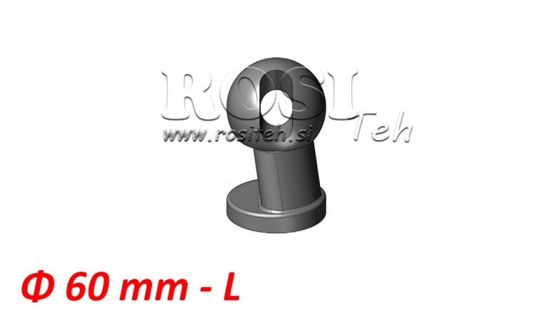 PALLA PER CAISSON TIPPER Φ 60 POSTERIORE SINISTRO