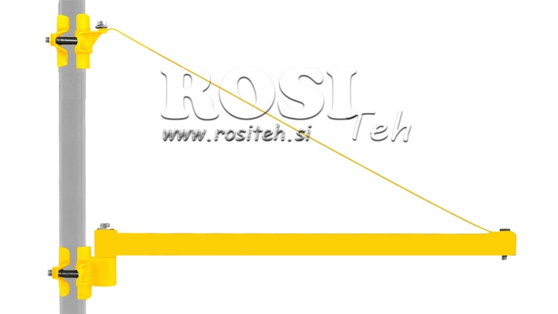 BRACCIO OSCILLANTE PER VERRICELLO ELETTRICO DWI 750 mm 1000 kg