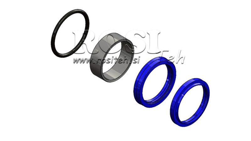 KIT GUARNIZIONI PER CILINDRO IDRAULICO MONO 40/30