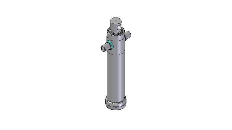 3025F -TELESKOPICKÝ CYLINDER ŠTANDARD/DIERA 2 STUPNE CESTA 895 PRIEMER 95