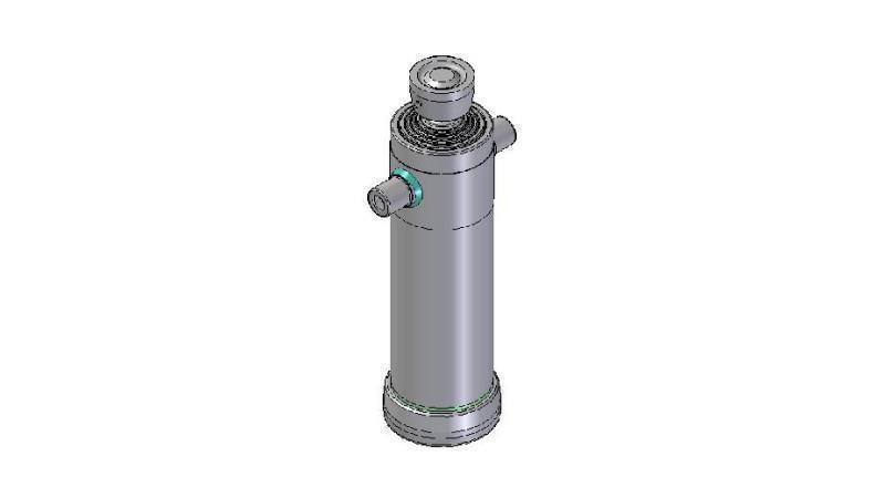 3055S -TELESCOPIC CYLINDER STANDARD/BALL 5 STAGES STROKE 2130 DIAMETER 152