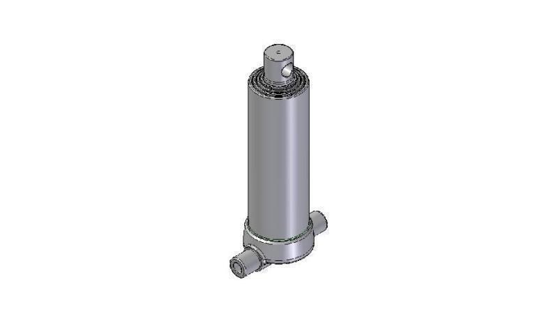 3546F -TELESCOPIC ZYLINDER UNTERE – LOCH 4 GRAD HUB 1290 FI 124