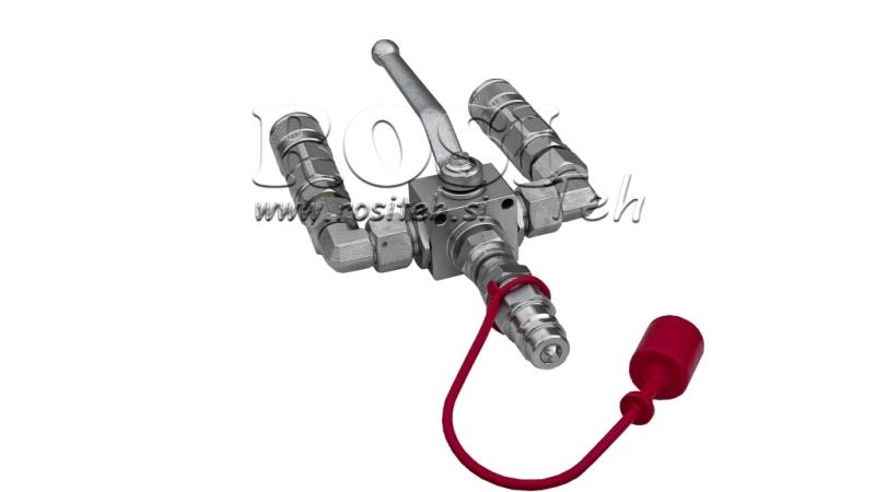 MANUÁLNÍ DĚLIČ VYKLÁDACÍHO VÝSTUPU - RÝPADLO