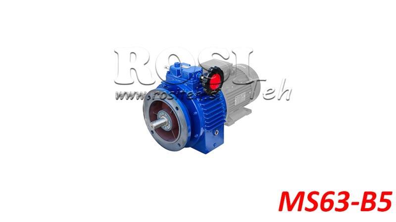 RÉDUCTEUR VARIABLE UDL POUR MOTEUR ÉLECTRIQUE MS63-B5
