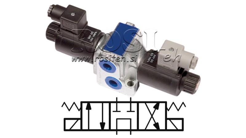 VALVOLA DI DIREZIONE A 4 RUOTE 12V