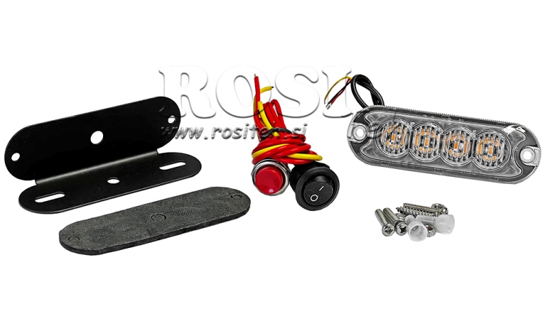 LED BLITZ-DREHLICHT 12/24V