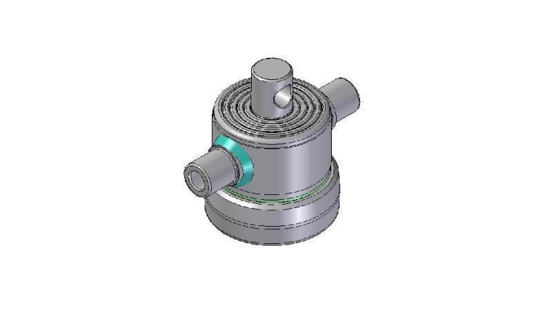 6001F -TELESCOPISK CYLINDER STANDARD/HUL 6 TRIN REJSE 450 FI 124