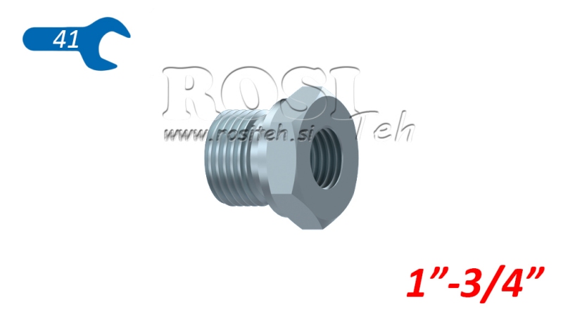 HIDRAULINIS ADAPTERIS VYRAS-MOTERIS 1-3/4