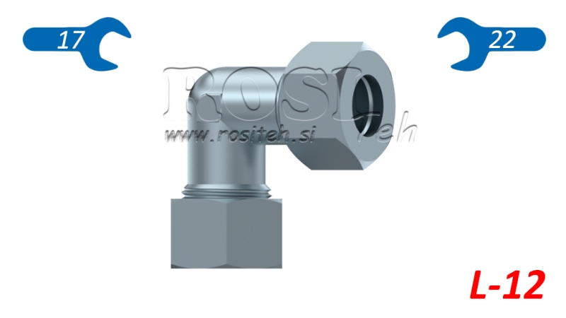 HYDRAULIK KNIE L-12 MIT MUTTER