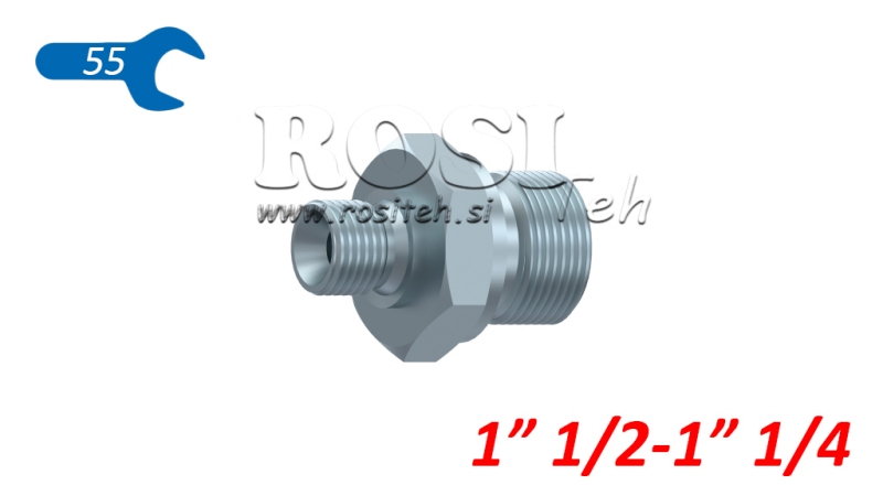 RÉDUCTEUR HYDRAULIQUE BSP 11/2-11/4