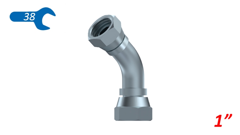 KNIE 45° BSP WEIBLICH - WEIBLICH 1