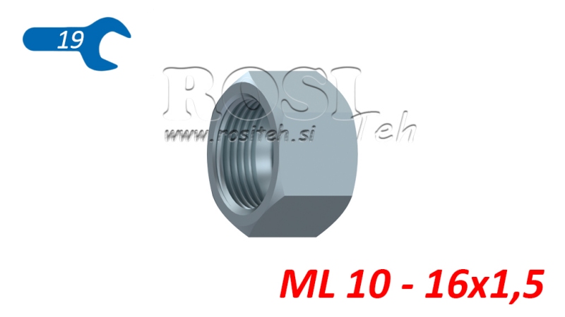 HYDRAULIKMUTTER ML 10 - 16x1,5