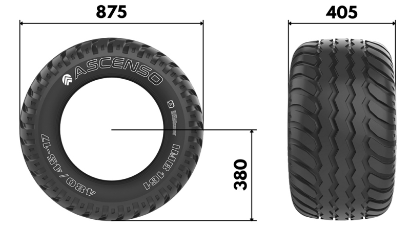 400/60-15,5 GUMI BKT AW708 14pl