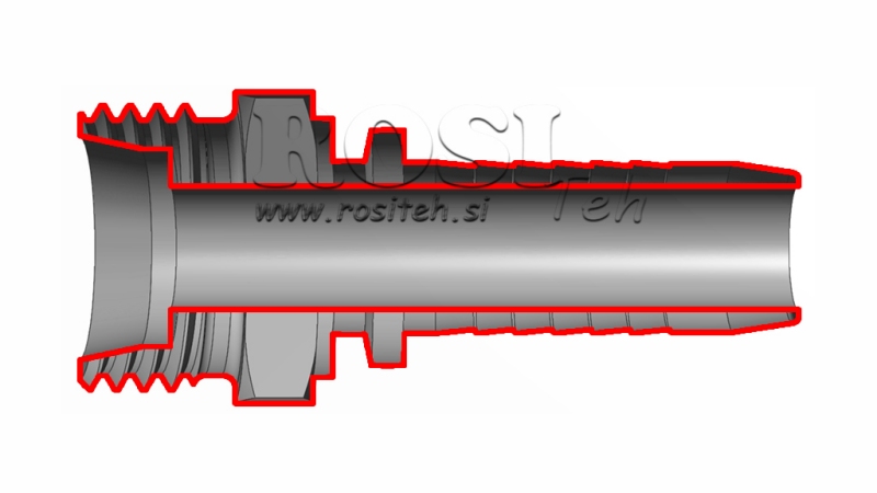 HYDRAULIK ANSCHLUSS CEL 10 L MÄNLICH DN10-M16x1,5