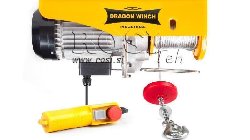 VERRICELLO ELETTRICO 230 V DWI 400/800 kg