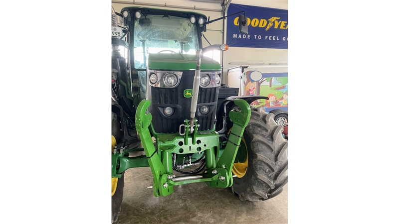 KOMPLETNÝ TROJBODOVÝ ZÁVES UNIVERZÁLNY CAT. 2 PRE TRAKTOR 1500 KG - ZELENÁ (RAL 6001)