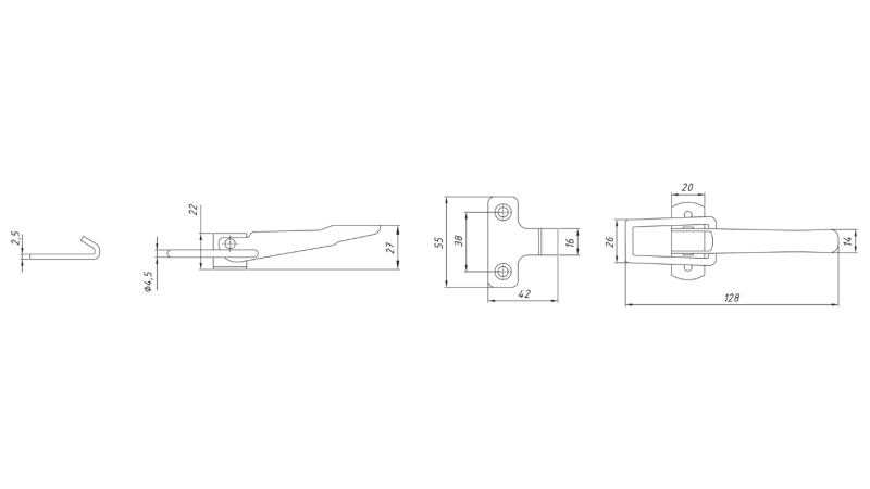 BORDWANDVERSCHLUSS TYP NAPA XL