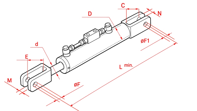 SEITLICHE HUBSTREBENVERSTELLUNG  - CARRARO ANTONIO 60/30min.380 tip (1) fi 24/24