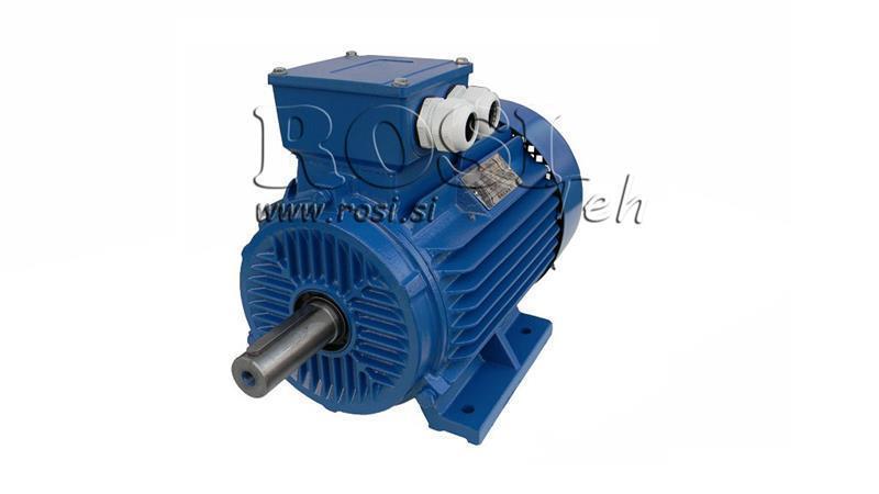 ELEKTRISCHER MOTOR 2P B3 3F Füße