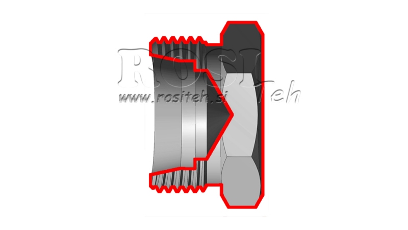 HYDRAULISCHER STOPFEN (12L) M18X1,5