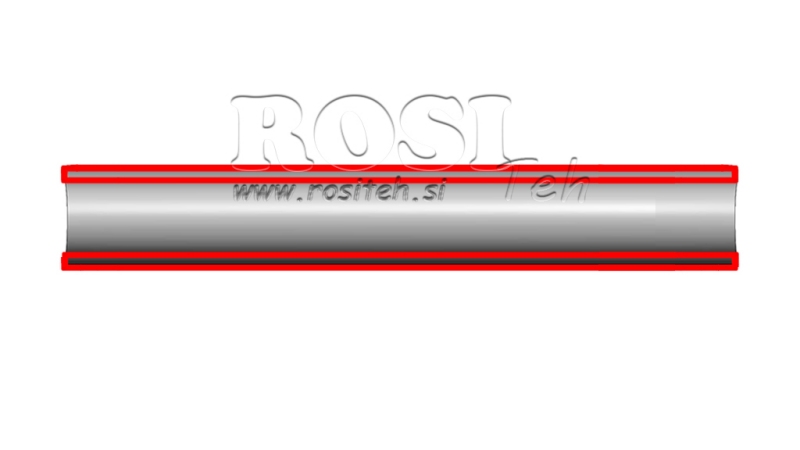 METALLROHR d.10 x 1,5mm