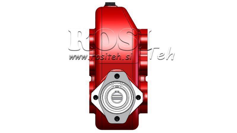 GEARBOX RT190 FOR HYDRAULIC MOTOR MP/MR/MS RATIO 10.2:1