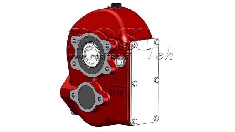 GEARBOX RT190 FOR HYDRAULIC MOTOR MP/MR/MS RATIO 10.2:1