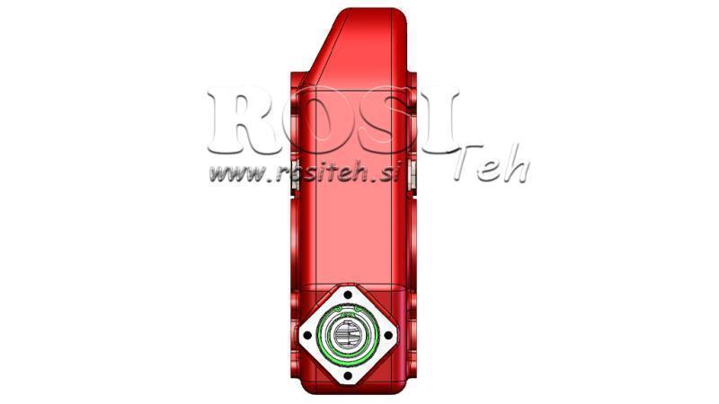 GEARBOX RT650 FOR HYDRAULIC MOTOR MP/MR/MS RATIO 37.8:1